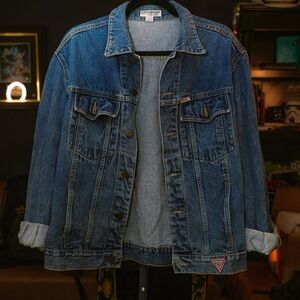 Guess Men's Classic Indigo Denim Jacket